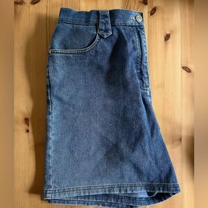 Women’s high waisted denim shorts
